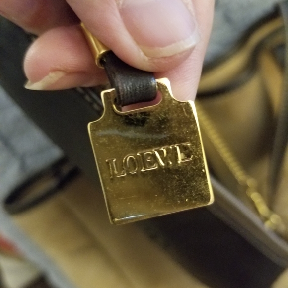 🙀Loewe Authentic Ex-Large Anagram Tote Bag "RARE" - Picture 9 of 15